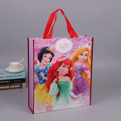 15" Length 9.5" Width Medium Size Reusable Colorful Non Woven Gift Bags