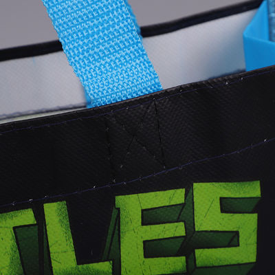 32*11*38cm Folding PP Non Woven Bag With Custom Printed Logo