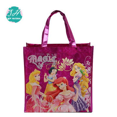 15" Length 9.5" Width Medium Size Reusable Colorful Non Woven Gift Bags