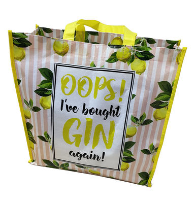 Handled Flower And Animal printed PP Non Woven Bag , Non Woven Gift Bags
