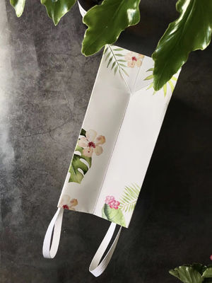 32*11*38cm CMYK Color Luxury Kraft Paper Carry Bags