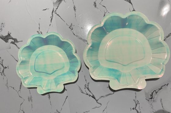European Style 7inch Food Grade Floral Paper Plates