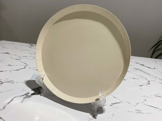 350g CMYK Color Round Disposable Paper Plate For Carnival