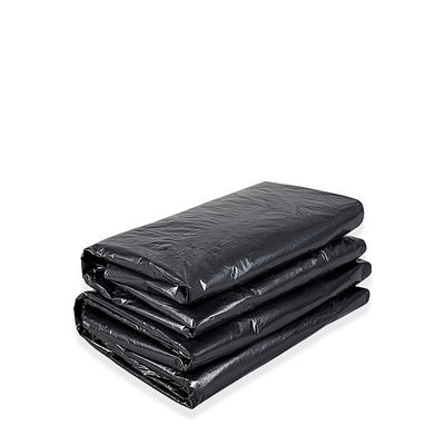 Big Volume Leak Proof Black Polythene For Dustbin , Large Black Plastic Bags