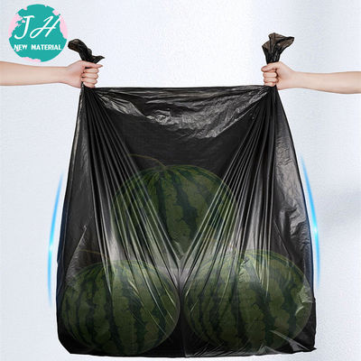 Big Volume Leak Proof Black Polythene For Dustbin , Large Black Plastic Bags