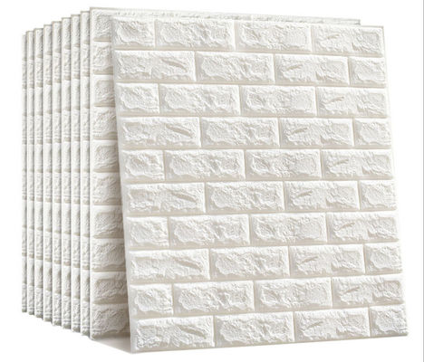 Papier peint résistant à l'usure 8mm épais lavable de la mousse 3D de PE